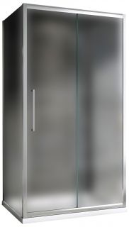 Душевой уголок ABBER Schwarzer Diamant AG30100MH-S90M 100x90см хром